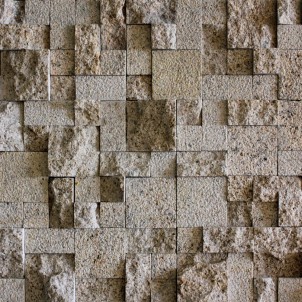 Rustic Yellow Granite Square 3D Pattern